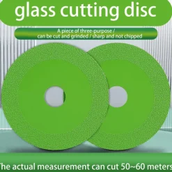 Saw Blade Tool Glass Cutting Disc Diamond High-temperature Resistant Accessories Green Angle Grinder Grinding Wheel