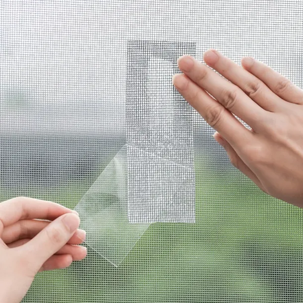 Screen Repair Tape Window Door Waterproof Patch Self-adhesive Super Fix Anti-Insect Mosquito Net Mesh Broken Holes