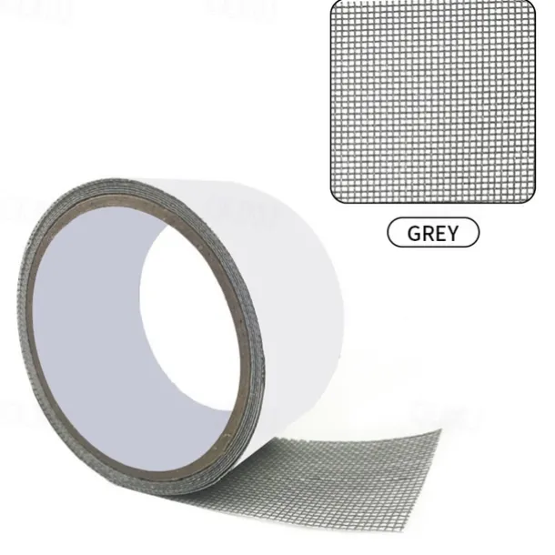 Screen Repair Tape Window Door Waterproof Patch Self-adhesive Super Fix Anti-Insect Mosquito Net Mesh Broken Holes