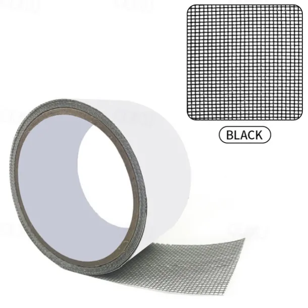 Screen Repair Tape Window Door Waterproof Patch Self-adhesive Super Fix Anti-Insect Mosquito Net Mesh Broken Holes