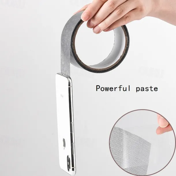 Screen Repair Tape Window Door Waterproof Patch Self-adhesive Super Fix Anti-Insect Mosquito Net Mesh Broken Holes