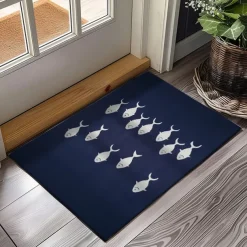 Sea Turtle Doormat Kitchen Mat Floor Mat Non-Slip Area Rug Oil Proof Rug Indoor Outdoor Mat Bedroom Decor Bathroom Mat Entrance Rug