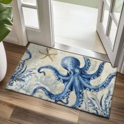 Sea Turtle Doormat Kitchen Mat Floor Mat Non-Slip Area Rug Oil Proof Rug Indoor Outdoor Mat Bedroom Decor Bathroom Mat Entrance Rug