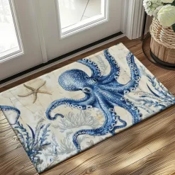 Sea Turtle Doormat Kitchen Mat Floor Mat Non-Slip Area Rug Oil Proof Rug Indoor Outdoor Mat Bedroom Decor Bathroom Mat Entrance Rug
