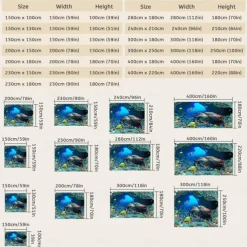 Sea Turtle Hanging Tapestry Wall Art Large Tapestry Mural Decor Photograph Backdrop Blanket Curtain Home Bedroom Living Room Decoration