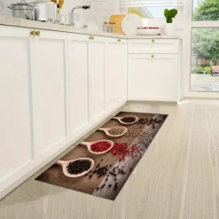 Seasoning Kitchen Mat Non-Slip Oil Proof Rug Indoor Outdoor Mat Bedroom Decor Bathroom Mat Entrance Rug Door Mat