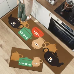 Seasoning Kitchen Mat Non-Slip Oil Proof Rug Indoor Outdoor Mat Bedroom Decor Bathroom Mat Entrance Rug Door Mat