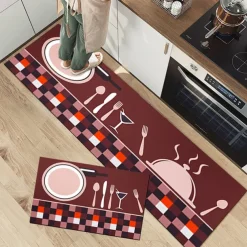 Seasoning Kitchen Mat Non-Slip Oil Proof Rug Indoor Outdoor Mat Bedroom Decor Bathroom Mat Entrance Rug Door Mat