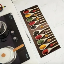 Seasoning Kitchen Mat Non-Slip Oil Proof Rug Indoor Outdoor Mat Bedroom Decor Bathroom Mat Entrance Rug Door Mat