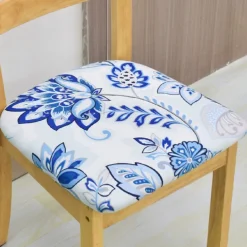 Seat Covers for Dining Room Stretch Boho Chair Slipcover Seat Covers Removable Washable Chair Protector Cushion Slipcovers for Dining, Office