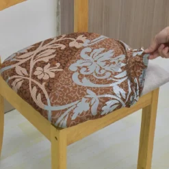 Seat Covers for Dining Room Stretch Boho Chair Slipcover Seat Covers Removable Washable Chair Protector Cushion Slipcovers for Dining, Office