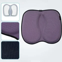 Seat Cushions Office Chair Pad,car Gel Seat Cushion for Back Pain Relief, Long Sitting for Computer Desk, Wheelchair with Non-Slip Cover