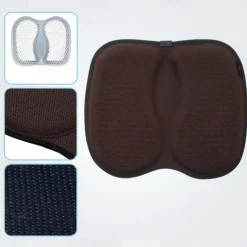 Seat Cushions Office Chair Pad,car Gel Seat Cushion for Back Pain Relief, Long Sitting for Computer Desk, Wheelchair with Non-Slip Cover