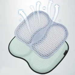 Seat Cushions Office Chair Pad,car Gel Seat Cushion for Back Pain Relief, Long Sitting for Computer Desk, Wheelchair with Non-Slip Cover