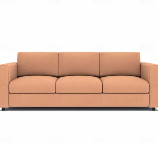 3-Seat Sofa Cover 100% Cotton Solid Color Quilted Slipcovers VIMcover LITB PRIME cover