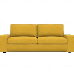 3-Seater Sofa Cover of Solid Color Slipcovers KIVcover LITB PRIME cover