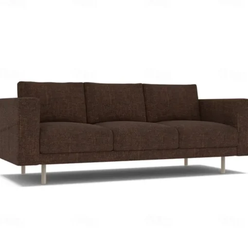 3-Seater Sofa Cover Solid Color Slipcovers NORSBcover LITB PRIME cover