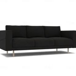 3-Seater Sofa Cover Solid Color Slipcovers NORSBcover LITB PRIME cover