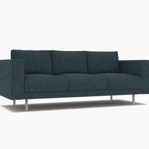 3-Seater Sofa Cover Solid Color Slipcovers NORSBcover LITB PRIME cover