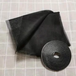 Self-Adhesive White Mosquito-Proof Window Screen/Diy Mosquito-Proof Window Screen/Screen Invisible Simple Screen With Velcro