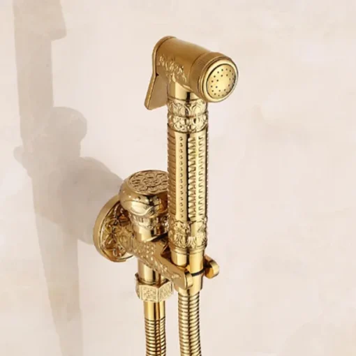 Self-Cleaning Bidet Antique Copper Single Hole Brushed Chrome