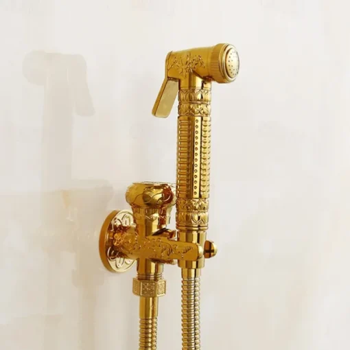 Self-Cleaning Bidet Antique Copper Single Hole Brushed Chrome