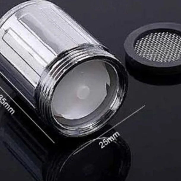 Seven Color Temperature Control Sensor LED Faucet Lamp