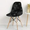 Shell Dining Chair Cover Mid Century High Back Dining Chair Cover Modern Style for Kitchen Dining Room Chair Slipcovers Dining Chair Cover
