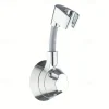 Shower Bracket, No-Punch Wall Mounted Shower Holder, 360° Rotating And Adjustable Handheld Shower Head Base, Strong Adhesive And Waterproof Bathroom Accessories