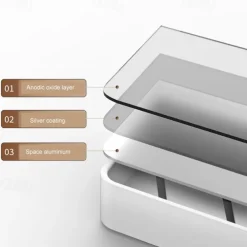 Shower Caddy Bathroom Shelves Wall Mounted White Storage Organizer Rack Bathroom Kitchen Bathroom Hardware Pendant Bathroom Shelf Space Aluminum Shower Rack Corner Shelf Square Bath Shower Shelf