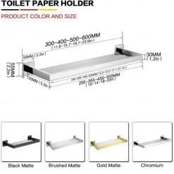 Shower Caddy Bathroom Shelf Adorable Creative Contemporary Modern Stainless Steel Tempered Glass Metal 1PC - Bathroom Wall Mounted