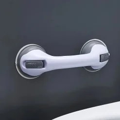 Shower Caddy Toilet Bathroom Armrest Suction Cups Non Slip Large Glass Doors And Windows Sliding Door Suction Cups Non Punching Non Marking Handle
