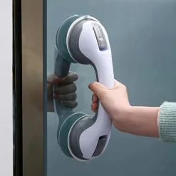 Shower Caddy Toilet Bathroom Armrest Suction Cups Non Slip Large Glass Doors And Windows Sliding Door Suction Cups Non Punching Non Marking Handle