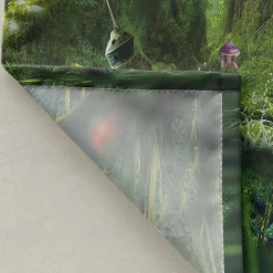 Shower Curtain with 12 Hooks 180cm*180cm(70