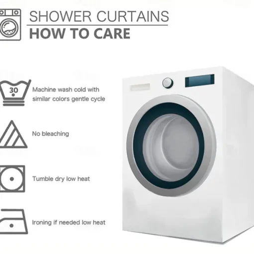 Shower Curtain with Hooks 180cm*180cm(70"*70") Polyester Washable Waterproof Forest Tropical Rainforest Plant Pattern Home Decoration Bathroom