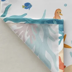 Shower Curtain with Hooks 180cm*180cm(70