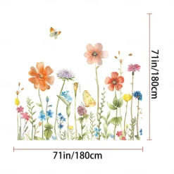 Shower Curtain with Hooks 180cm*180cm(70