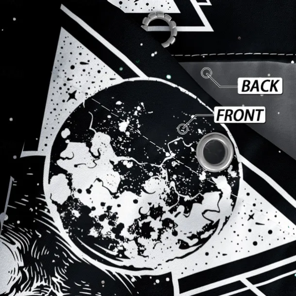 Shower Curtain with Hooks 180cm*180cm(70"*70") Polyester Washable Waterproof Plant Flower Pattern Bathroom Bathtub Decor