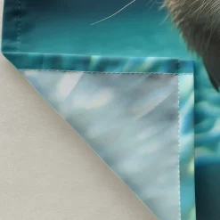 Shower Curtain with Hooks 180cm*180cm(70