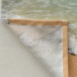 Shower Curtain with Hooks 180cm*180cm(70