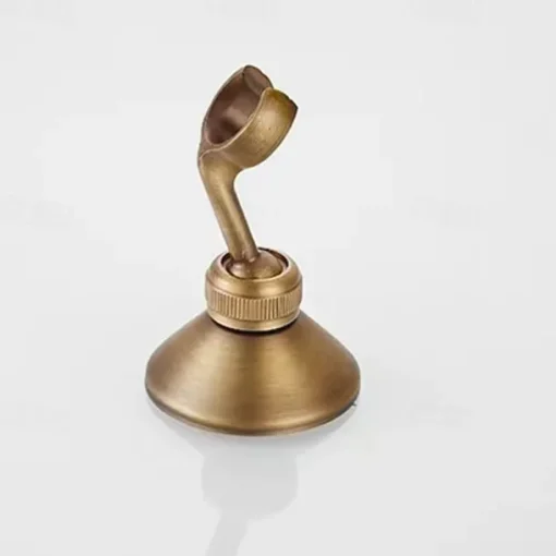Shower Faucet Set - Handshower Included Vintage Style Antique Brass Mount Outside Brass Valve Bath Shower Mixer Taps