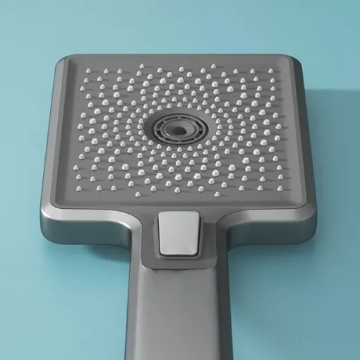 Shower Faucet,Rainfall Shower Set Piano Digital Intelligent Brass Bathroom Faucets Hot Cold Waterfall Tap Rainfall Gray/White/Black Shower System