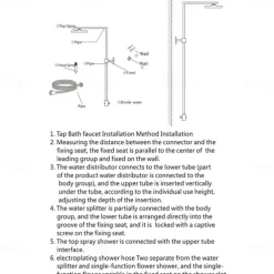Shower Faucet,Shower System Set - Handshower Included pullout Waterfall Vintage Style / Country Antique Brass Mount Outside Ceramic Valve Bath Shower Mixer Taps