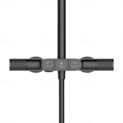 Shower Faucet,Shower System Set - Handshower Included Contemporary Chrome / Electroplated Mount Outside Ceramic Valve Bath Shower Mixer Taps
