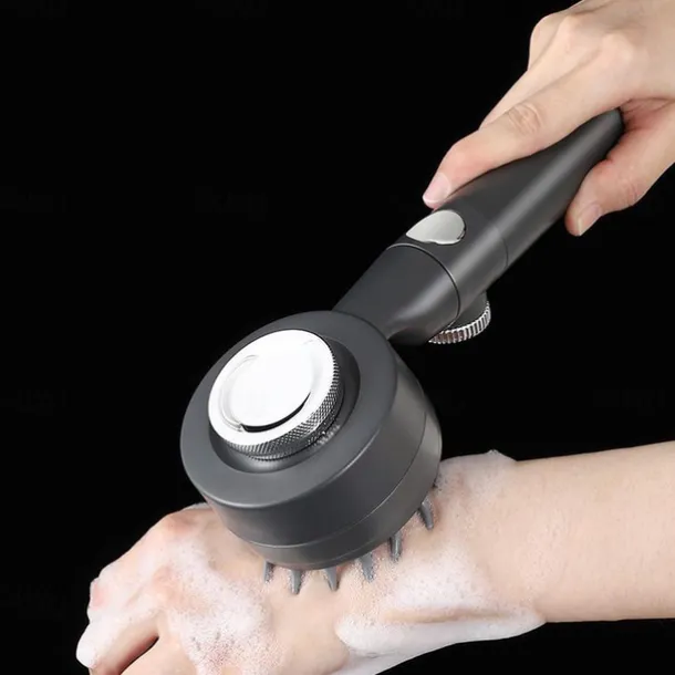 Shower Head with Filter 3 Mode Sprayer, Adjustable High Pressure Handheld Showerhead Massage Mist Jet Black White Grey