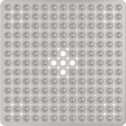 Shower Mats with Drain Hole - Non-Slip Bathtub Mat, Anti-Mildew, Quick-Drying, Comfortable and Safe for Kids and Elderly