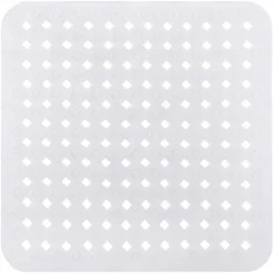 Shower Mats with Drain Hole - Non-Slip Bathtub Mat for Bathroom, Anti-Mildew, Quick-Drying, Comfortable and Safe for Kids and Elderly