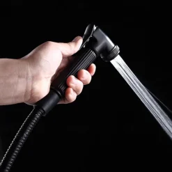 Shower System Faucet Set Wall Mounted, 9 inch Rainfall Shower Head Handshower Handheld Sprayer with Holder Electroplated / Painted Finishes Mount Inside Ceramic Valve Bath Shower