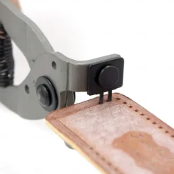 Silent Leather Punching Tool with 2/4 Teeth - Diamond-Shaped Carbon Steel Mute Pliers for Belts, Wallets, Saddles, and Fabric - Precision Cutting for DIY Crafts, Saddle Making, and Home Projects