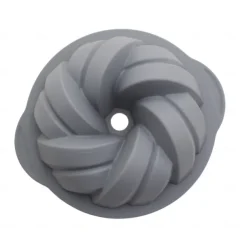 Silicone Cake Pan Set Non-stick Cake Mold Flower-shaped Cake Baking Pan Braided Cake Mold Thread Silicone Chiffon Baking Pan Baking Mold Bakeware Baking Tools Vintage Party Favors